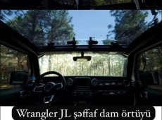 Jeep wrangler seffaf dam 