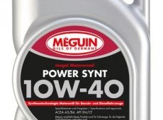 Meguin megol Motorenoel Power Synt SAE 10W-40