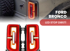 Ford Bronco led stop desti