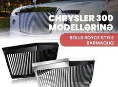 Chrysler 300 Rolls Royce style barmaqliq