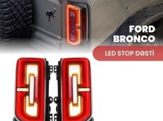 Ford Bronco led stop desti