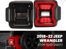 "Jeep Wrangler 2018-2022" stop işıqları