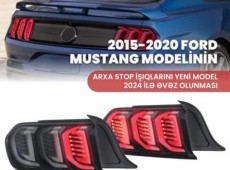 2015-2020 Ford Mustang modelinin arxa stop isiglari