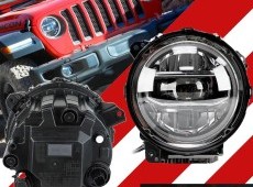 "Jeep Wrangler" led fara desti "Jeep Wrangler" led fara desti