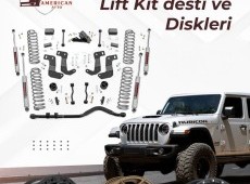 Jeep Wrangler modeli ucun lift kit desti ve diskleri