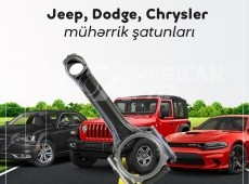 Jeep, Dodge, Crysler muherrik satunlari