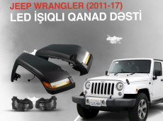 Jeep Wrangler led isigli qanad desti
