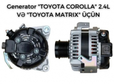 Generator "TOYOTA COROLLA" 2.4L VƏ "TOYOTA MATRIX