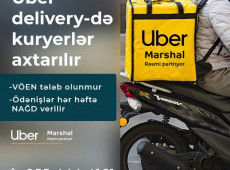 Uber Delivery qeydiyyat