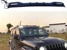 Jeep wrangler modeline led isigli dam spoileri Jeep wrangler modeline led isigli dam spoileri