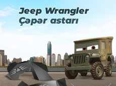 Jeep Wrangler çəpər astarı